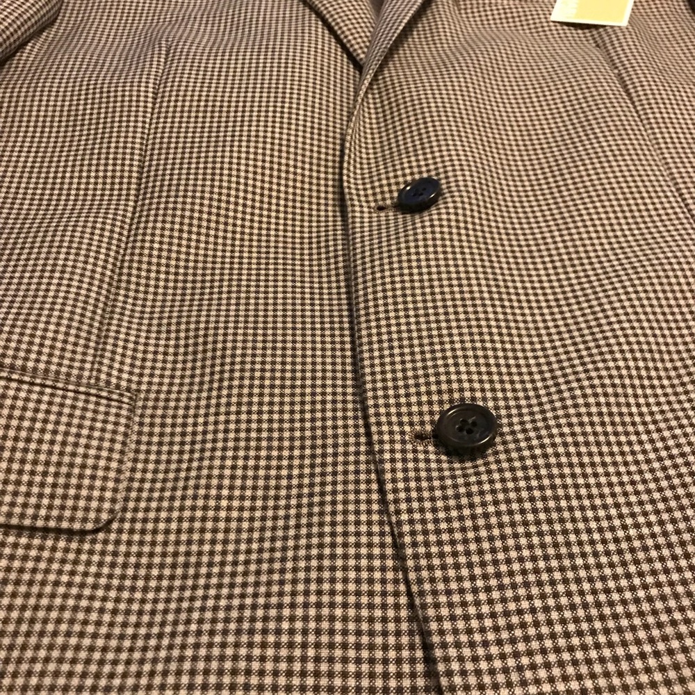 NWT Michael Kors checkered sport coat/Blazer